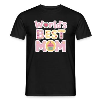 Best Mom Forever - Cadeau de fête des mères - T-shirt homme - noir - Devant - AI Model Male 178 light (178cm)