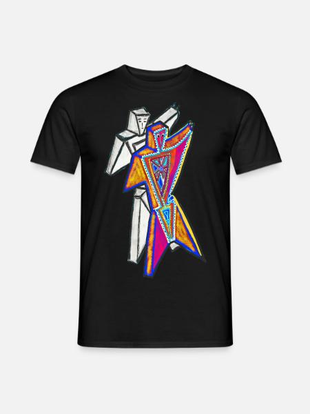 Dance like no one is watching - Men's T-Shirt - black
