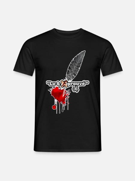 Lu et Éprouvé - T-shirt homme - noir