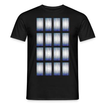 Hypnotic shades - Men's T-Shirt - black - Front - AI Model Male 178 light (178cm)