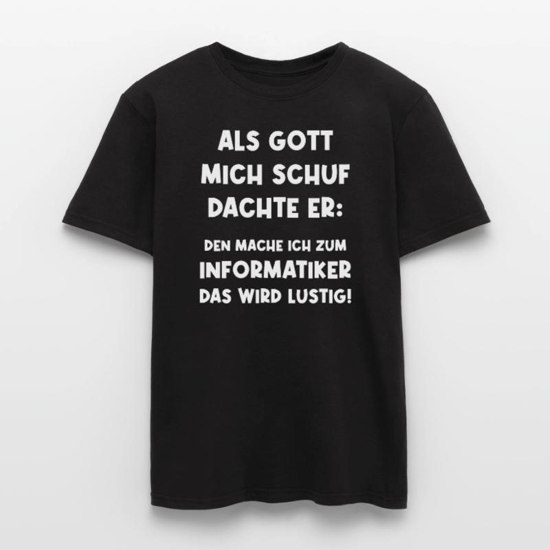 Informatiker Programmierer Informatikstudent Männer T-Shirt