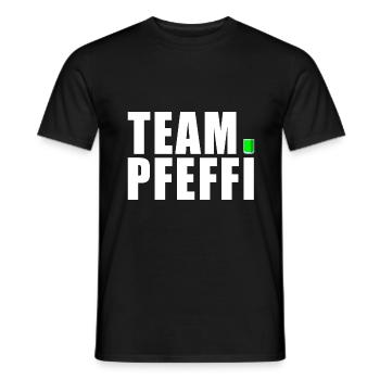 Pfefferminz Likör Pfeffi Vatertag Sauf - Männer T-Shirt - Schwarz - Vorne - AI Model Male 178 light (178cm)