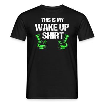 Stoner Gift Cannabis Weed Cannabis Patient - T-shirt homme - noir - Devant - AI Model Male 178 light (178cm)