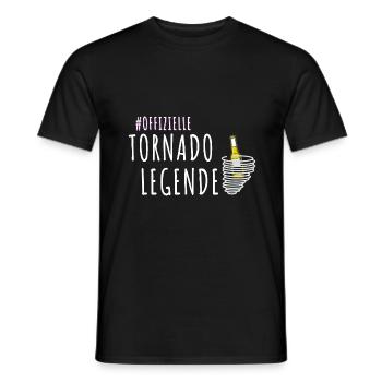 Tornado entzünden Mallorca Bier - Männer T-Shirt - Schwarz - Vorne - AI Model Male 178 light (178cm)