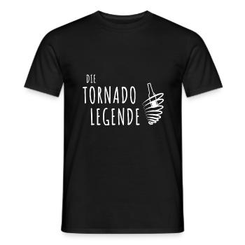 Tornado entzünden Mallorca Bier - Männer T-Shirt - Schwarz - Vorne - AI Model Male 178 light (178cm)