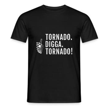 Tornado entzünden Mallorca Bier - Männer T-Shirt - Schwarz - Vorne - AI Model Male 178 light (178cm)