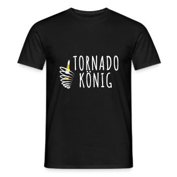 Tornado entzünden Mallorca Bier - Männer T-Shirt - Schwarz - Vorne - AI Model Male 178 light (178cm)