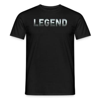 Légende - T-shirt homme - noir - Devant - AI Model Male 178 light (178cm)