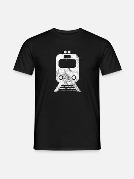 Train driver train driver - Men's T-Shirt - black