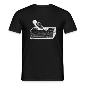 Schreiner - Männer T-Shirt - Schwarz - Vorne - AI Model Male 178 light (178cm)