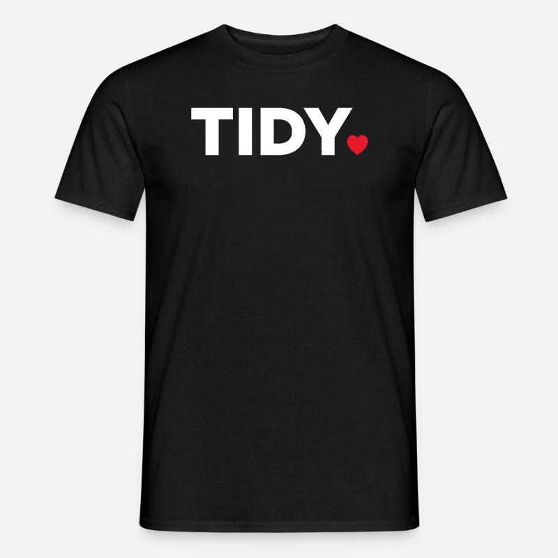 Ordonné - T-shirt homme - noir
