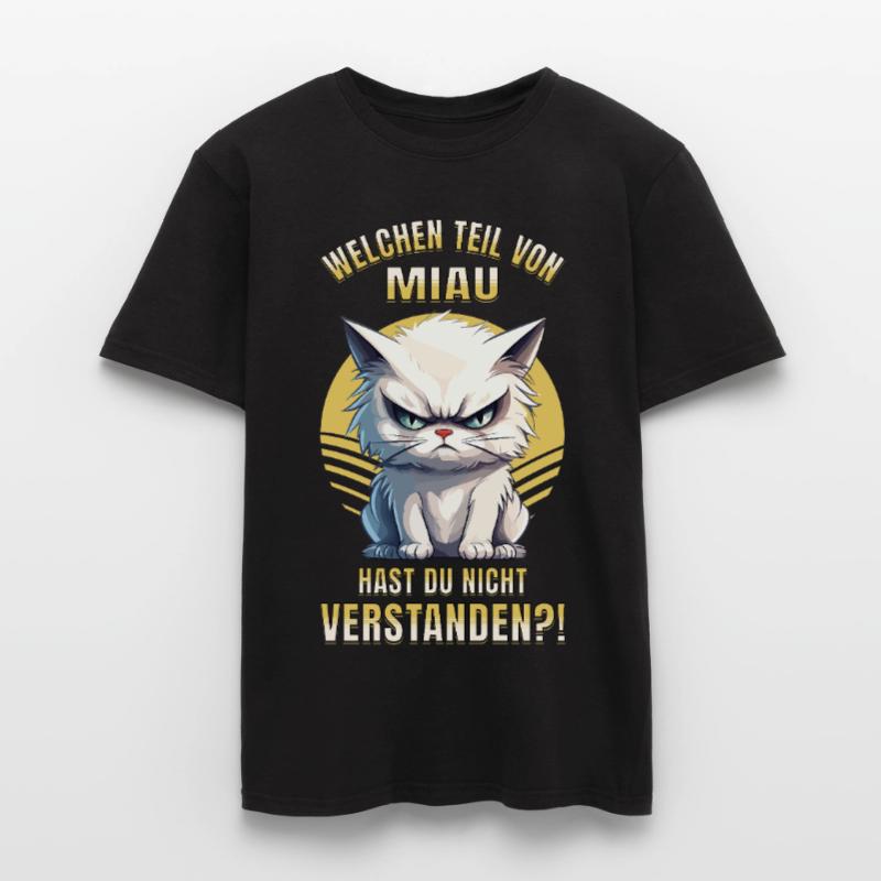 Cat, Grumpy, Grumpy, Grumpy, Meow, Funny Men’s T-shirt