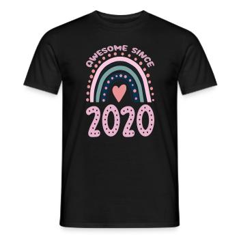 Fantastisch Seit 2020 - Männer T-Shirt - Schwarz - Vorne - AI Model Male 178 light (178cm)