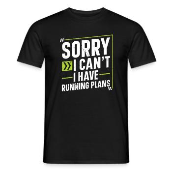 Sorry, I can't, I have others - Men's T-Shirt - black - Front - AI Model Male 178 light (178cm)