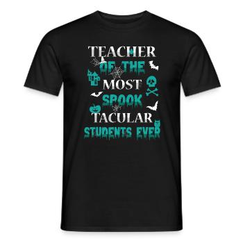 Les enseignants des élèves les plus effrayants de tous les temps - T-shirt homme - noir - Devant - AI Model Male 178 light (178cm)