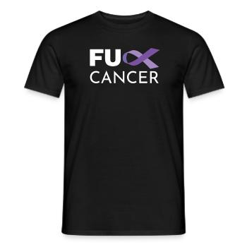Combattant survivant du cancer - T-shirt homme - noir - Devant - AI Model Male 178 light (178cm)