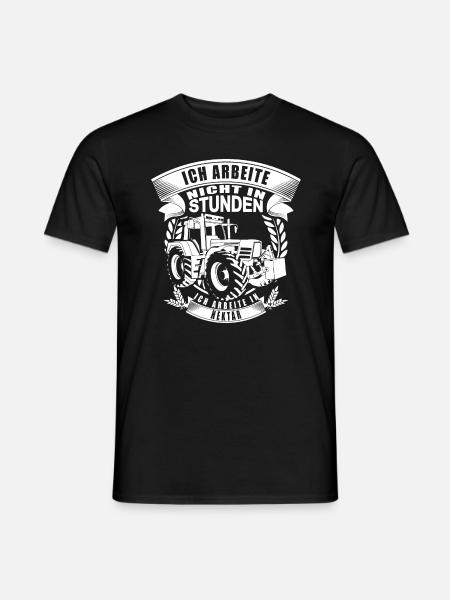 Farmer farming hero gift - Men's T-Shirt - black