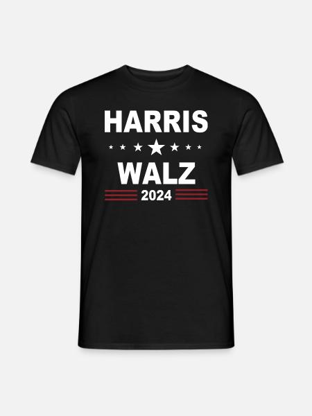 Harris Walz 2024 - Men's T-Shirt - black