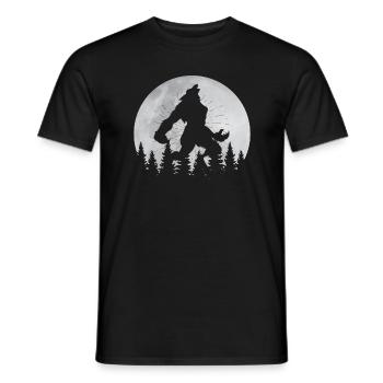 Werwolf Moon Full Moon Werwolf Howling Werwolf - Männer T-Shirt - Schwarz - Vorne - AI Model Male 178 light (178cm)