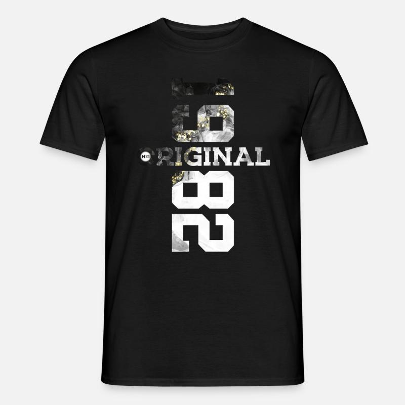 ORIGINAL 1982 COOL 44. GEBURTSTAG - Männer T-Shirt - Schwarz