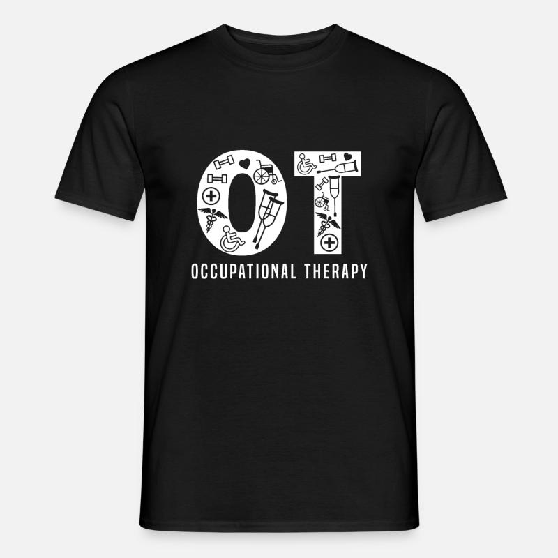 OCCUPATIONAL THERAPIST OT occupational therapist - Männer T-Shirt - Schwarz