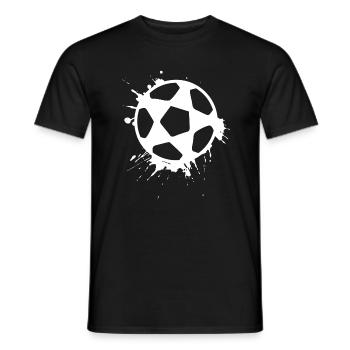 Football Players Footballers Football - Men's T-Shirt - black - Front - AI Model Male 178 light (178cm)
