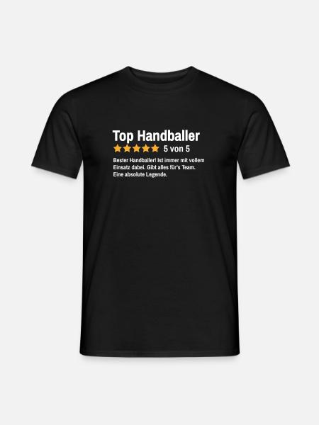 Handball Spruch Lustiges Handballer - Männer T-Shirt - Schwarz