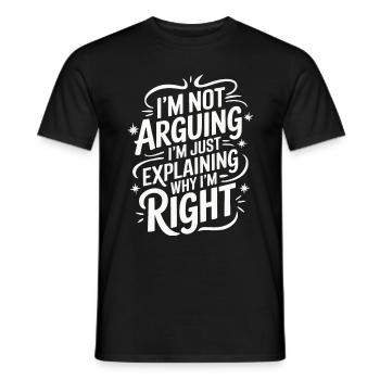 Woman Wife Partner Family Married - Men's T-Shirt - black - Front - AI Model Male 178 light (178cm)