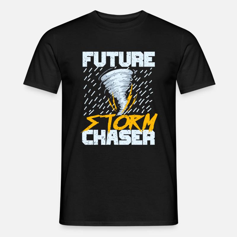 Tornado - Männer T-Shirt - Schwarz