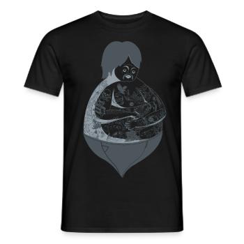Tattoo Guy - Männer T-Shirt - Schwarz - Vorne - AI Model Male 178 light (178cm)
