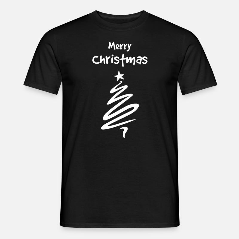 Merry Christmas - Männer T-Shirt - Schwarz
