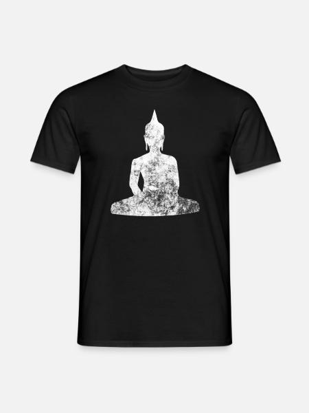 Bouddha - T-shirt homme - noir