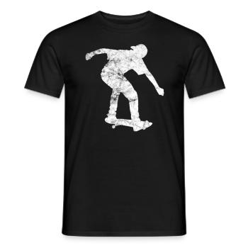 patineur - T-shirt homme - noir - Devant - AI Model Male 178 light (178cm)