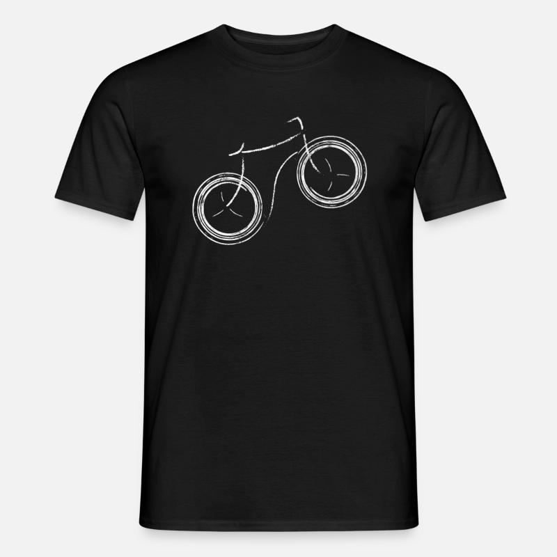 bicycle - Men’s T-shirt - black