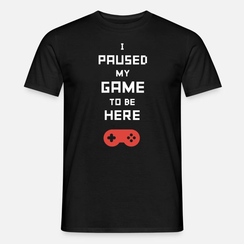 Gaming - Männer T-Shirt - Schwarz