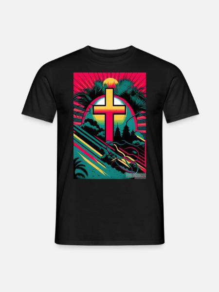 Easter Christianity Gift - Men's T-Shirt - black