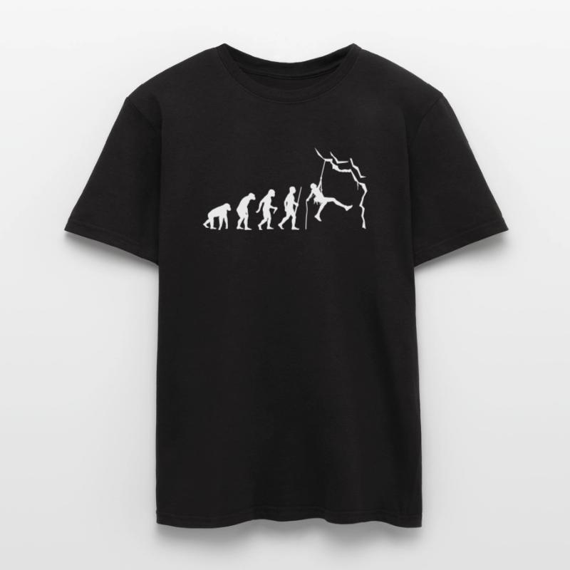 Climbing evolution Männer T-Shirt