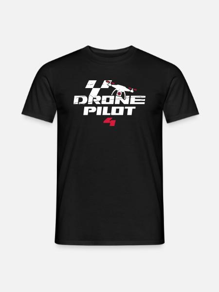 Drone Pilot 4 - Men's T-Shirt - black