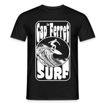 CAP FERET - T-shirt homme - noir - Devant - AI Model Male 178 light (178cm)