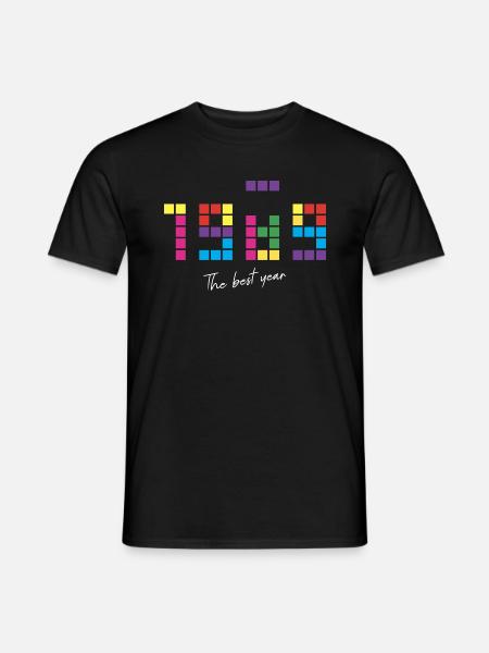 1989 The Best Year - Anniversary - Men's T-Shirt - black