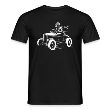 Fast-paced primacy - Men's T-Shirt - black - Front - AI Model Male 178 light (178cm)