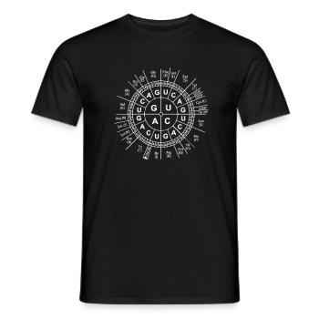 Chimie Éléments Science Code Soleil Cadeau - T-shirt homme - noir - Devant - AI Model Male 178 light (178cm)
