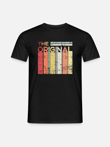 The Original Partnerlook - Männer T-Shirt - Schwarz