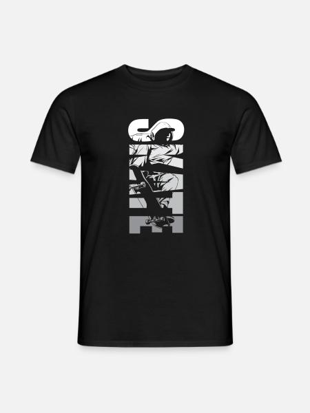 Skate Skater Skateboard - Männer T-Shirt - Schwarz