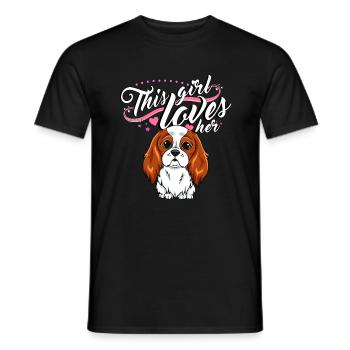 Cavalier Girl 3 - T-shirt homme - noir - Devant - AI Model Male 178 light (178cm)