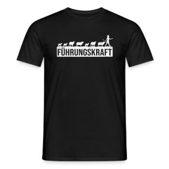 Schäferei Schafe Führungskraft Schäferin Geschenk - Männer T-Shirt - Schwarz - Vorne - AI Model Male 178 light (178cm)