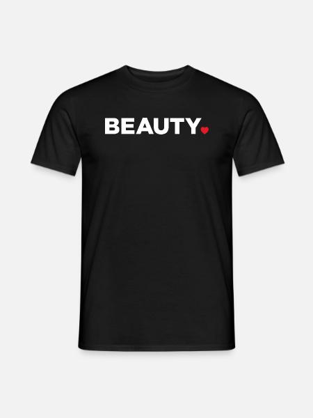 Beauté - T-shirt homme - noir