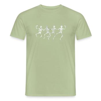 Tanzen - Männer T-Shirt - Sage - Vorne - AI Model Male 178 light (178cm)