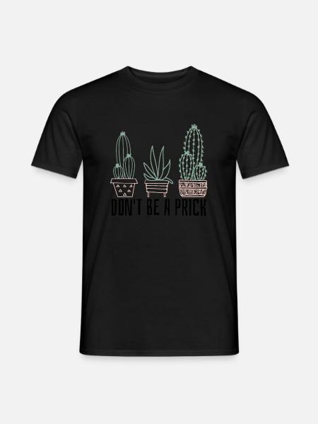 cactus - Men's T-Shirt - black