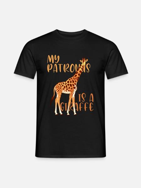 Giraffe Giraffen Giraffe Liebhaber lustige Geschen - Männer T-Shirt - Schwarz